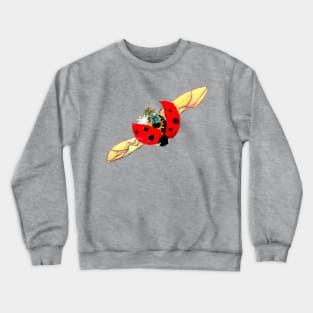 Lady Bug Bug Crewneck Sweatshirt